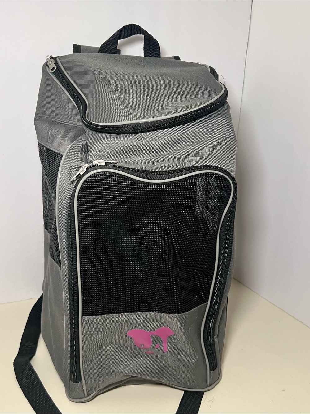 Small/Medium On The Go Travel Mesh Backpack Animal Carrier Dog Cats Small Animal